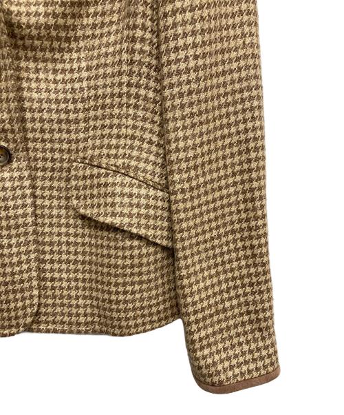 RALPH LAUREN（ラルフローレン）RALPH LAUREN (ラルフローレン) テーラードジャケット ベージュ サイズ:4の古着・服飾アイテム