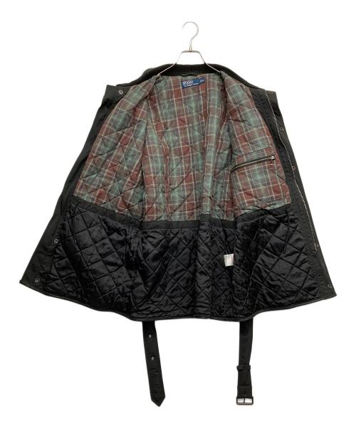 POLO RALPH LAUREN（ポロ・ラルフローレン）POLO RALPH LAUREN (ポロ・ラルフローレン) 中綿ハンティングコート ブラック サイズ:LLの古着・服飾アイテム