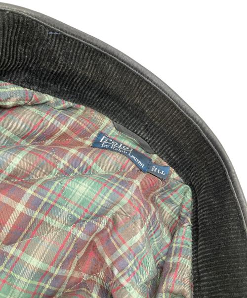 POLO RALPH LAUREN（ポロ・ラルフローレン）POLO RALPH LAUREN (ポロ・ラルフローレン) 中綿ハンティングコート ブラック サイズ:LLの古着・服飾アイテム