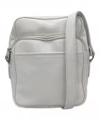 COMME des GARCONSコムデギャルソン）の古着「フェイクレザーショルダーバッグ」｜ホワイト