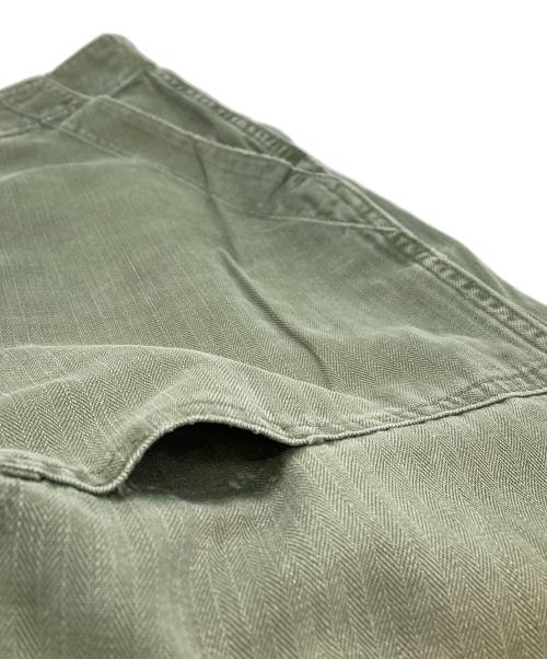 US ARMY（ユーエスアーミー）US ARMY (ユーエスアーミー) ベイカーパンツ グリーン サイズ:記載無の古着・服飾アイテム
