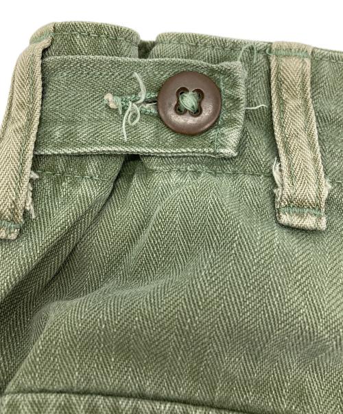 US ARMY（ユーエスアーミー）US ARMY (ユーエスアーミー) ベイカーパンツ グリーン サイズ:記載無の古着・服飾アイテム