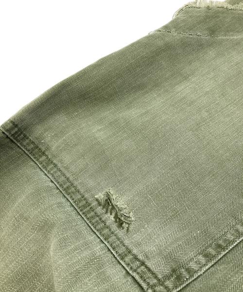 US ARMY（ユーエスアーミー）US ARMY (ユーエスアーミー) ベイカーパンツ グリーン サイズ:記載無の古着・服飾アイテム