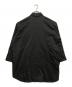 EMOELLE (エモエレ) ナイロンサテンシャツブルゾン ブラック サイズ:FREE：14000円
