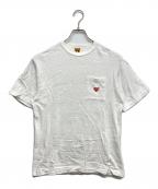 HUMAN MADEヒューマンメイド）の古着「プリントTシャツ」｜ホワイト