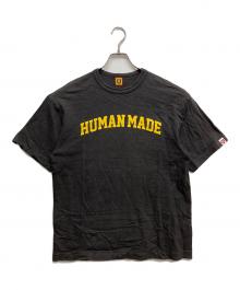 HUMAN MADE（ヒューマンメイド）の古着「ロゴプリントTシャツ」｜ブラック
