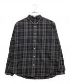 SUPREMEシュプリーム）の古着「Plaid flannel shirt」｜ブラック