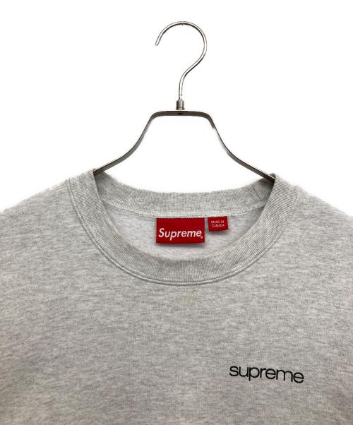 SUPREME（シュプリーム）Supreme (シュプリーム) NYC Crewneck グレー サイズ:Mの古着・服飾アイテム