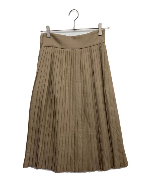 HYKE（ハイク）HYKE (ハイク) プリーツスカート ベージュ サイズ:1の古着・服飾アイテム