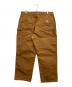 CarHartt (カーハート) FIRM DUCK DOUBLE-FRONT DUNGAREE ブラウン サイズ:W40：15000円