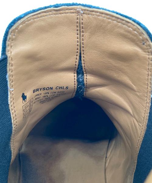 POLO RALPH LAUREN（ポロ・ラルフローレン）POLO RALPH LAUREN (ポロ・ラルフローレン) サイドゴアブーツ ブラック サイズ:29の古着・服飾アイテム