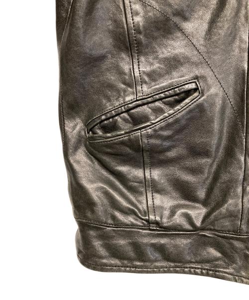 RATTLE TRAP（ラトルトラップ）RATTLE TRAP (ラトルトラップ) レザージャケット ブラック サイズ:3の古着・服飾アイテム