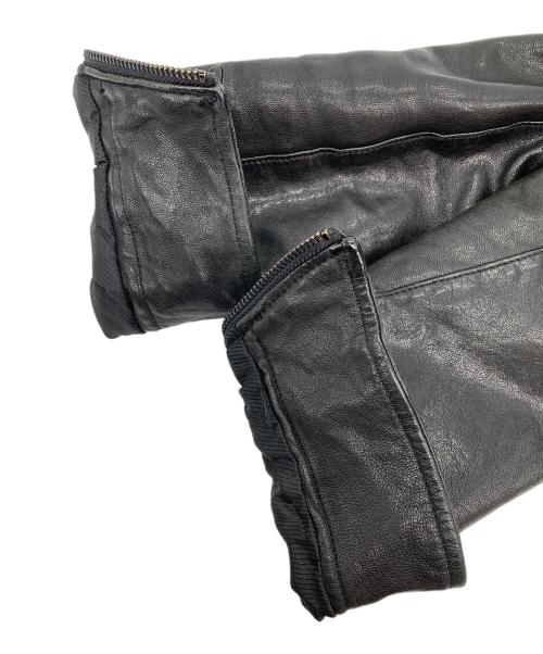 RATTLE TRAP（ラトルトラップ）RATTLE TRAP (ラトルトラップ) レザージャケット ブラック サイズ:3の古着・服飾アイテム