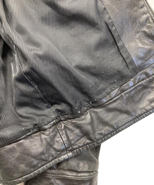 RATTLE TRAP（ラトルトラップ）RATTLE TRAP (ラトルトラップ) レザージャケット ブラック サイズ:3の古着・服飾アイテム