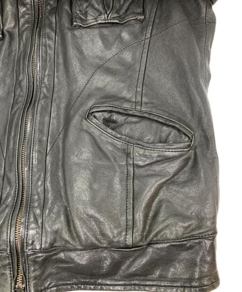 RATTLE TRAP（ラトルトラップ）RATTLE TRAP (ラトルトラップ) レザージャケット ブラック サイズ:3の古着・服飾アイテム