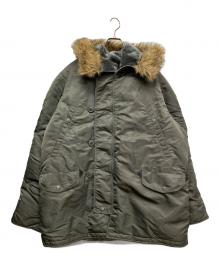 ALPHA INDUSTRIES（アルファインダストリーズ）の古着「N-3Bフライトジャケット」｜オリーブ