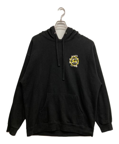 anti social social CLUB（アンチソーシャルソーシャルクラブ）ANTI SOCIAL SOCIAL CLUB (アンチソーシャルソーシャルクラブ) プリントパーカー ブラック サイズ:XLの古着・服飾アイテム
