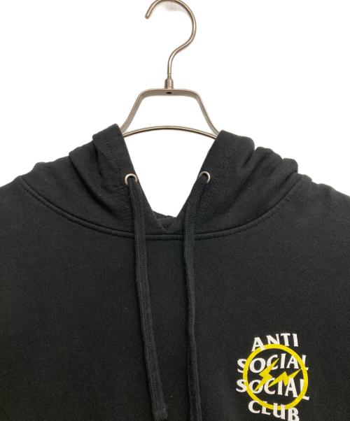anti social social CLUB（アンチソーシャルソーシャルクラブ）ANTI SOCIAL SOCIAL CLUB (アンチソーシャルソーシャルクラブ) プリントパーカー ブラック サイズ:XLの古着・服飾アイテム