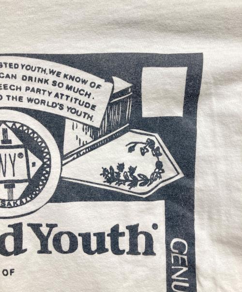 WASTED YOUTH（ウェイステッドユース）WASTED YOUTH (ウェイステッドユース) ロングスリーブカットソー ホワイト サイズ:Lの古着・服飾アイテム