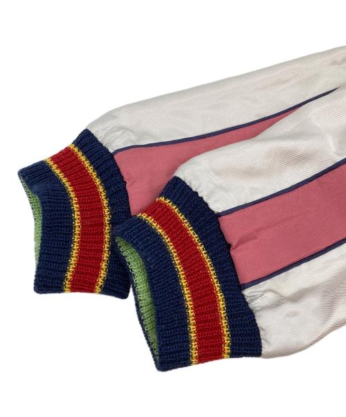 東洋エンタープライズ（トウヨウエンタープライズ）東洋エンタープライズ (トウヨウエンタープライズ) 笹虎×舞妓 リバーシブルサテンスカジャン ネイビー×ピンク サイズ:Sの古着・服飾アイテム