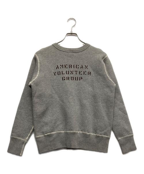 BUZZ RICKSON'S（バズリクソンズ）Buzz Rickson's (バズリクソンズ) SET-IN CREW SWEAT グレー サイズ:Mの古着・服飾アイテム