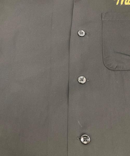 KING LOUIE（キングルイ）KING LOUIE (キングルイ) レーヨン半袖ボーリングシャツ ブラック サイズ:Sの古着・服飾アイテム