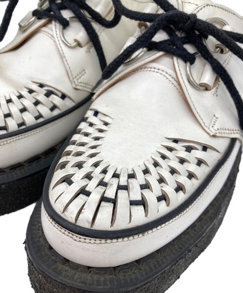 GEORGE COX（ジョージコックス）GEORGE COX (ジョージコックス) 3588ラバーソールシューズ ホワイト サイズ:7の古着・服飾アイテム