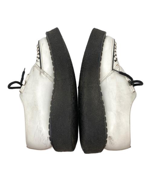 GEORGE COX（ジョージコックス）GEORGE COX (ジョージコックス) 3588ラバーソールシューズ ホワイト サイズ:7の古着・服飾アイテム