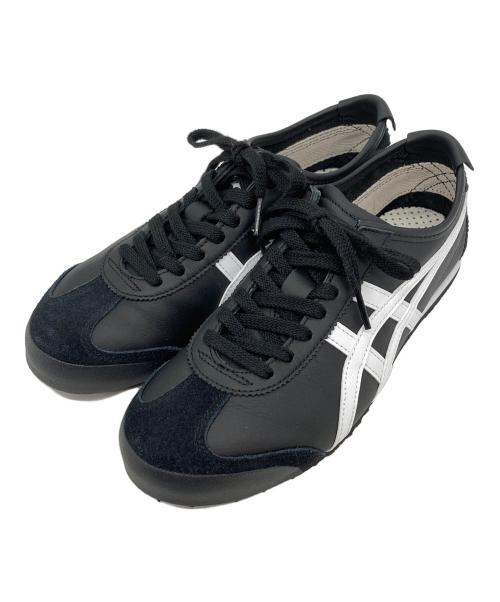 Onitsuka Tiger（オニツカタイガー）Onitsuka Tiger (オニツカタイガー) MEXICO 66ローカットスニーカー ブラック サイズ:25.5の古着・服飾アイテム