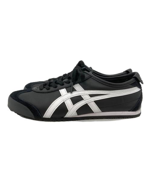 Onitsuka Tiger（オニツカタイガー）Onitsuka Tiger (オニツカタイガー) MEXICO 66ローカットスニーカー ブラック サイズ:25.5の古着・服飾アイテム