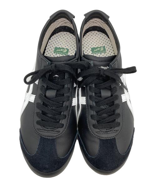 Onitsuka Tiger（オニツカタイガー）Onitsuka Tiger (オニツカタイガー) MEXICO 66ローカットスニーカー ブラック サイズ:25.5の古着・服飾アイテム