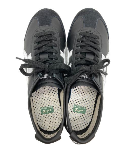 Onitsuka Tiger（オニツカタイガー）Onitsuka Tiger (オニツカタイガー) MEXICO 66ローカットスニーカー ブラック サイズ:25.5の古着・服飾アイテム
