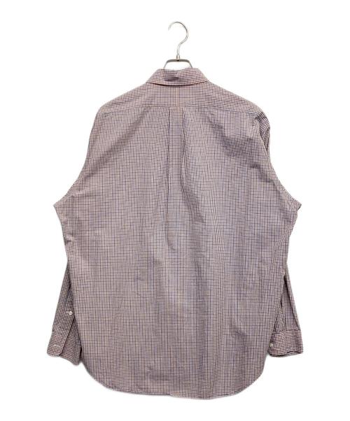 RALPH LAUREN（ラルフローレン）RALPH LAUREN (ラルフローレン) チェックBDシャツ オレンジ サイズ:Lの古着・服飾アイテム