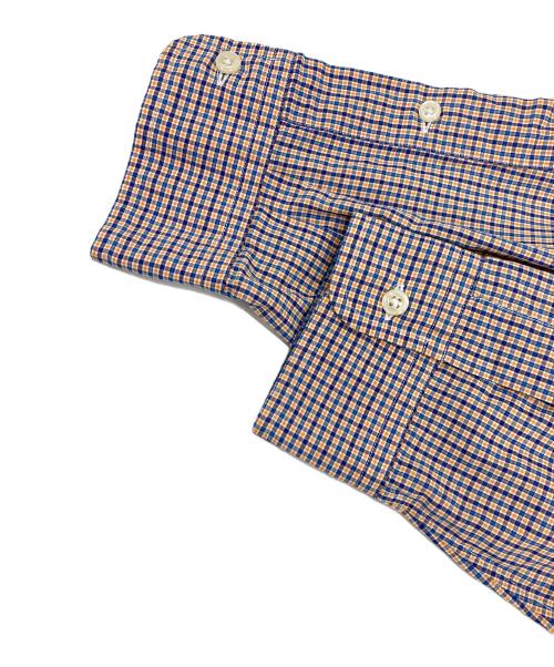 RALPH LAUREN（ラルフローレン）RALPH LAUREN (ラルフローレン) チェックBDシャツ オレンジ サイズ:Lの古着・服飾アイテム