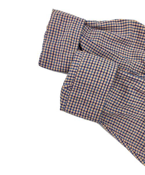 RALPH LAUREN（ラルフローレン）RALPH LAUREN (ラルフローレン) チェックBDシャツ オレンジ サイズ:Lの古着・服飾アイテム