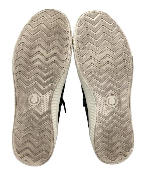 FRED PERRY（フレッドペリー）FRED PERRY (フレッドペリー) ハイカットスニーカー ブラック サイズ:UK9の古着・服飾アイテム