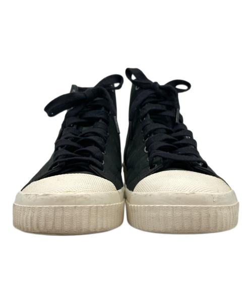 FRED PERRY（フレッドペリー）FRED PERRY (フレッドペリー) ハイカットスニーカー ブラック サイズ:UK9の古着・服飾アイテム