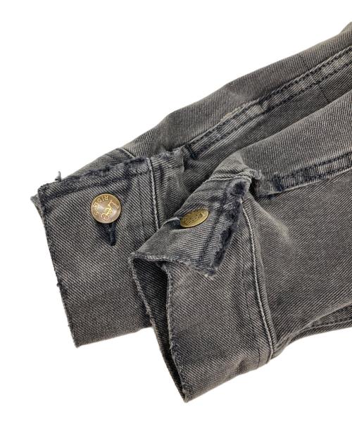 LEE compilations（リー コンピレーション）LEE compilations (リー コンピレーション) USED加工デニムジャケット ブラック サイズ:Lの古着・服飾アイテム