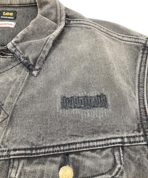 LEE compilations（リー コンピレーション）LEE compilations (リー コンピレーション) USED加工デニムジャケット ブラック サイズ:Lの古着・服飾アイテム