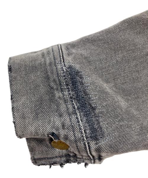 LEE compilations（リー コンピレーション）LEE compilations (リー コンピレーション) USED加工デニムジャケット ブラック サイズ:Lの古着・服飾アイテム