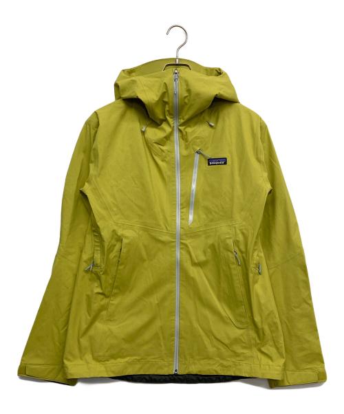 Patagonia（パタゴニア）Patagonia (パタゴニア) グラナイト・クレスト・レイン・ジャケット イエロー サイズ:Mの古着・服飾アイテム