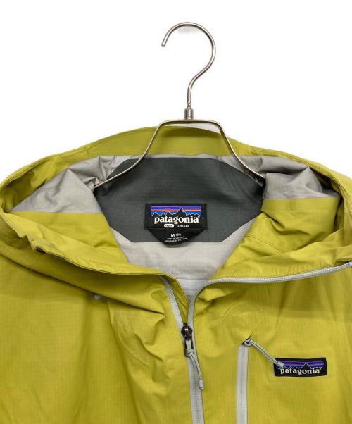 Patagonia（パタゴニア）Patagonia (パタゴニア) グラナイト・クレスト・レイン・ジャケット イエロー サイズ:Mの古着・服飾アイテム