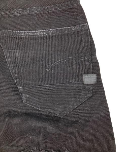 G-STAR RAW（ジースターロゥ）G-STAR RAW (ジースターロゥ) JADEN SMITH (ジェイデン スミス) Spiraq RFTP Patches Eclipse Slim JEANS ブラック サイズ:W29の古着・服飾アイテム