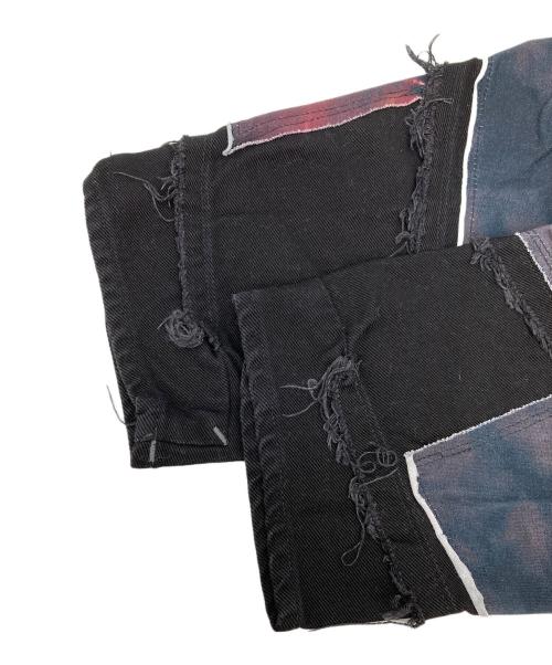 G-STAR RAW（ジースターロゥ）G-STAR RAW (ジースターロゥ) JADEN SMITH (ジェイデン スミス) Spiraq RFTP Patches Eclipse Slim JEANS ブラック サイズ:W29の古着・服飾アイテム