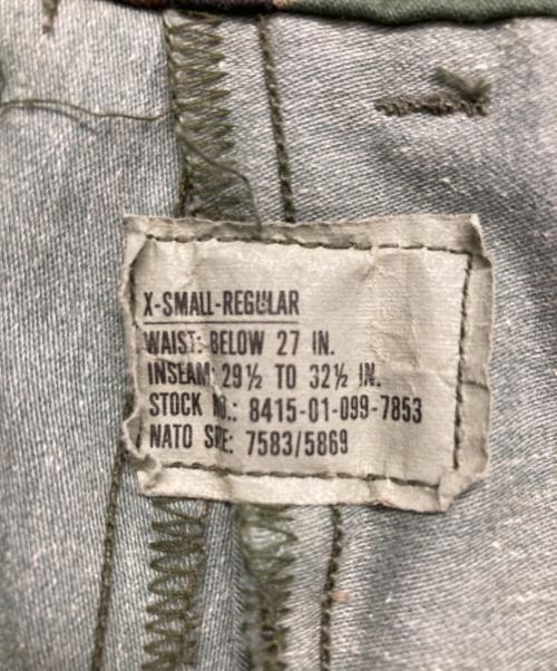 US ARMY（ユーエスアーミー）US ARMY (ユーエスアーミー) ミリタリーパンツ グリーン サイズ:XS-REGULARの古着・服飾アイテム