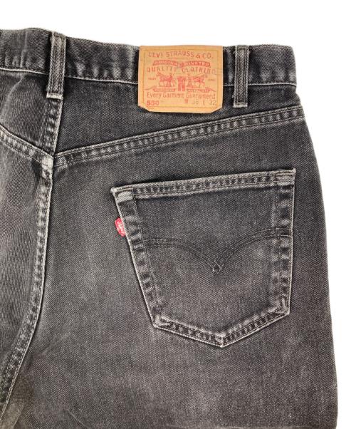 LEVI'S（リーバイス）LEVI'S (リーバイス) 550デニムパンツ ブラック サイズ:W36の古着・服飾アイテム
