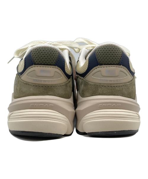 NEW BALANCE（ニューバランス）NEW BALANCE (ニューバランス) ローカットスニーカー グリーン×ブラウン サイズ:26 未使用品の古着・服飾アイテム