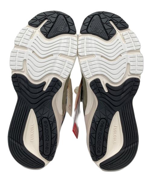 NEW BALANCE（ニューバランス）NEW BALANCE (ニューバランス) ローカットスニーカー グリーン×ブラウン サイズ:26 未使用品の古着・服飾アイテム