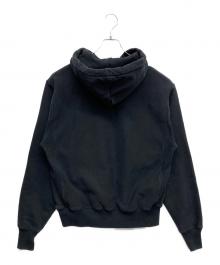 Champion（チャンピオン）の古着「リバースウィーブパーカー」｜ブラック