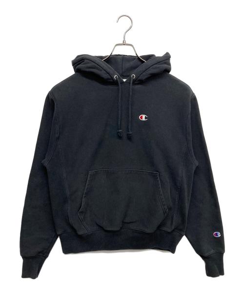 Champion（チャンピオン）Champion (チャンピオン) リバースウィーブパーカー ブラック サイズ:Mの古着・服飾アイテム